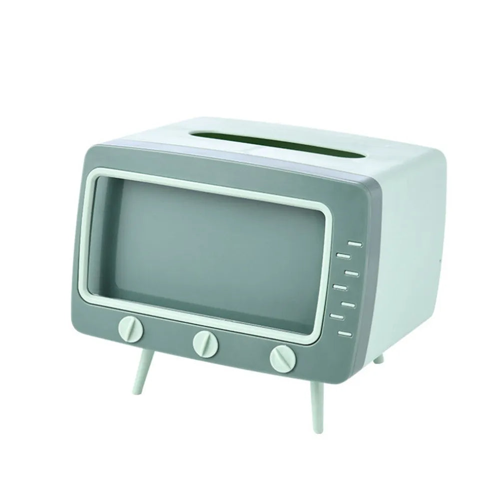 TV Tissue - Box Phone Holder