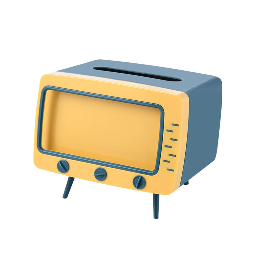 TV Tissue - Box Phone Holder