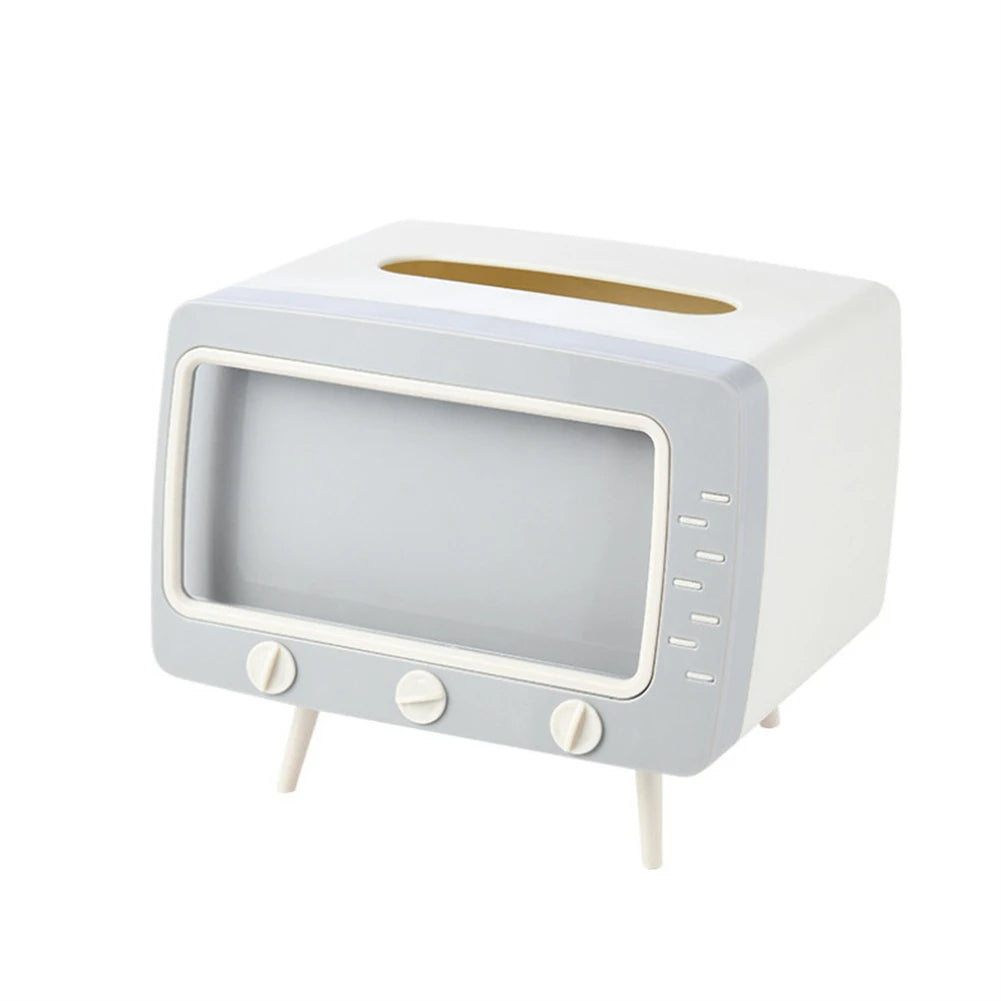 TV Tissue - Box Phone Holder