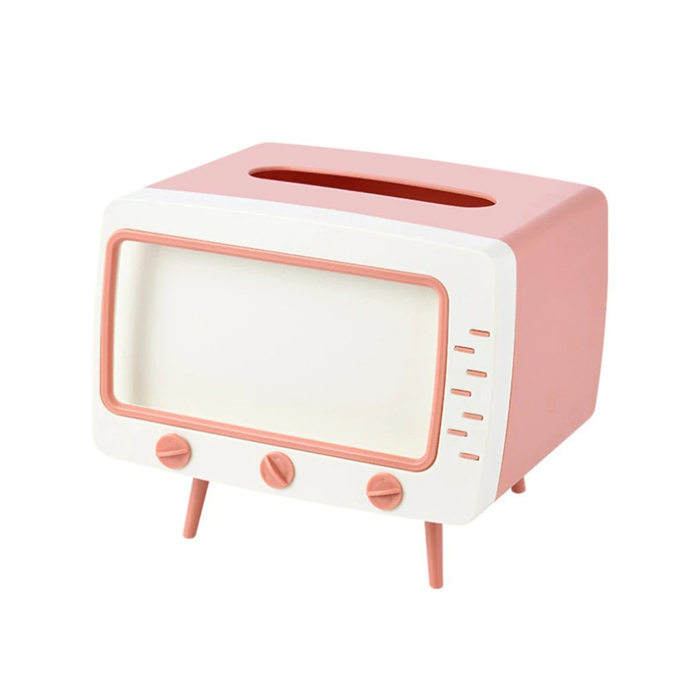 TV Tissue - Box Phone Holder