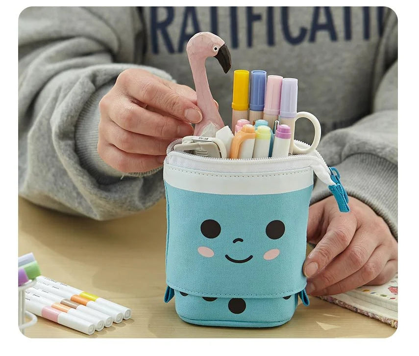 Cute Cat Pop-Up Pencil Case