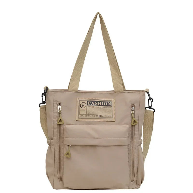 K-Style Multi-Pocket University Tote