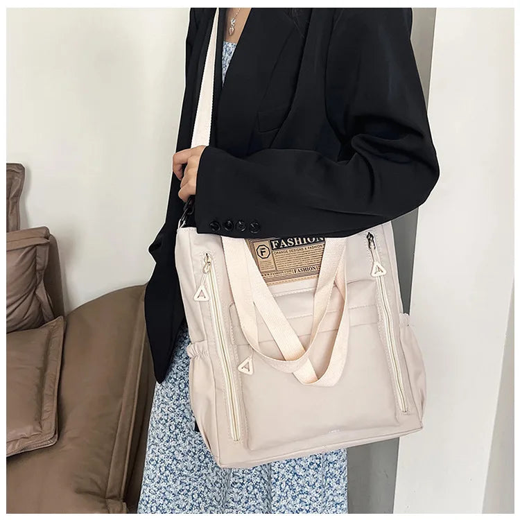 K-Style Multi-Pocket University Tote