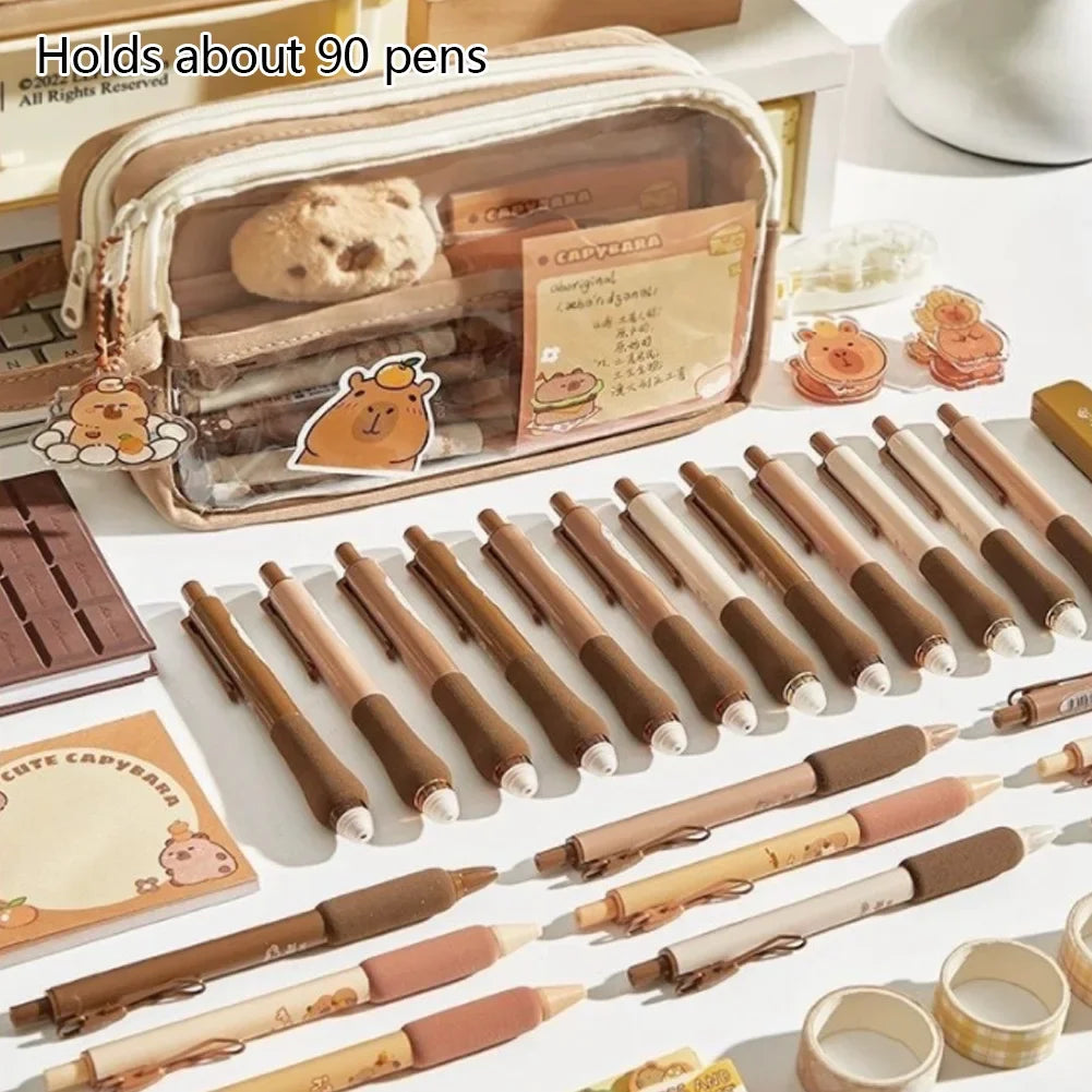 Aesthetic Capybara Pencil Bag