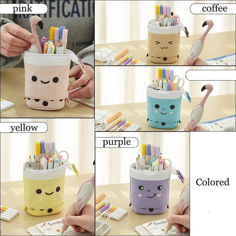 Cute Cat Pop-Up Pencil Case