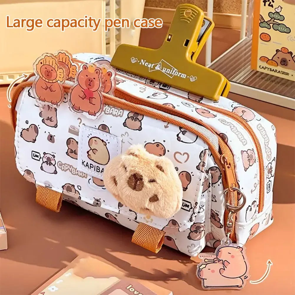Cute Capybara Pencil Case