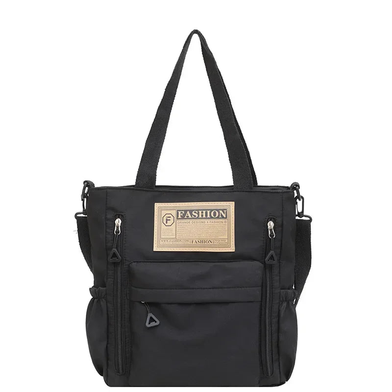 K-Style Multi-Pocket University Tote