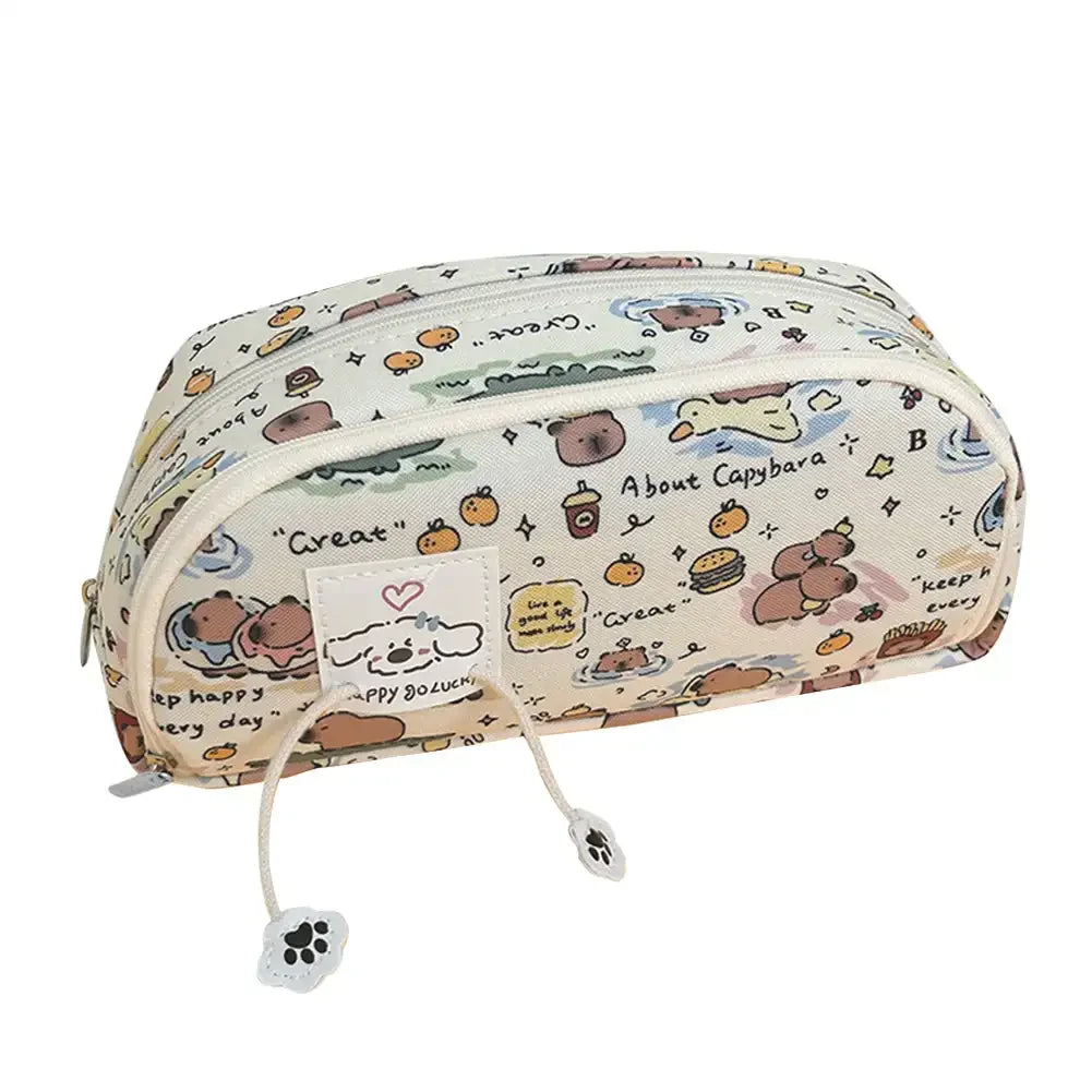 Cute Capybara Pencil Case