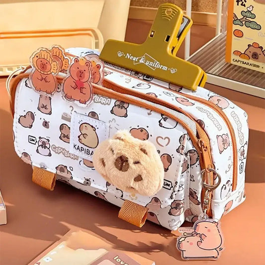 Cute Capybara Pencil Case